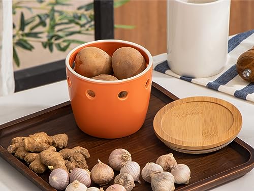 Large Garlic Keeper with Lid