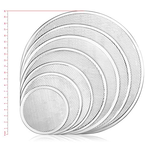 Restaurant Grade Seamless Aluminum Pizza Baking Screen