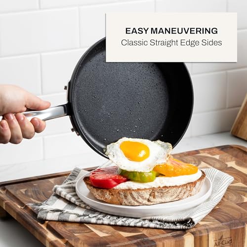 HA1 Hard Anodized Nonstick Cookware Set 13 Piece Induction Oven Broiler Safe 500F (13 Piece Set)