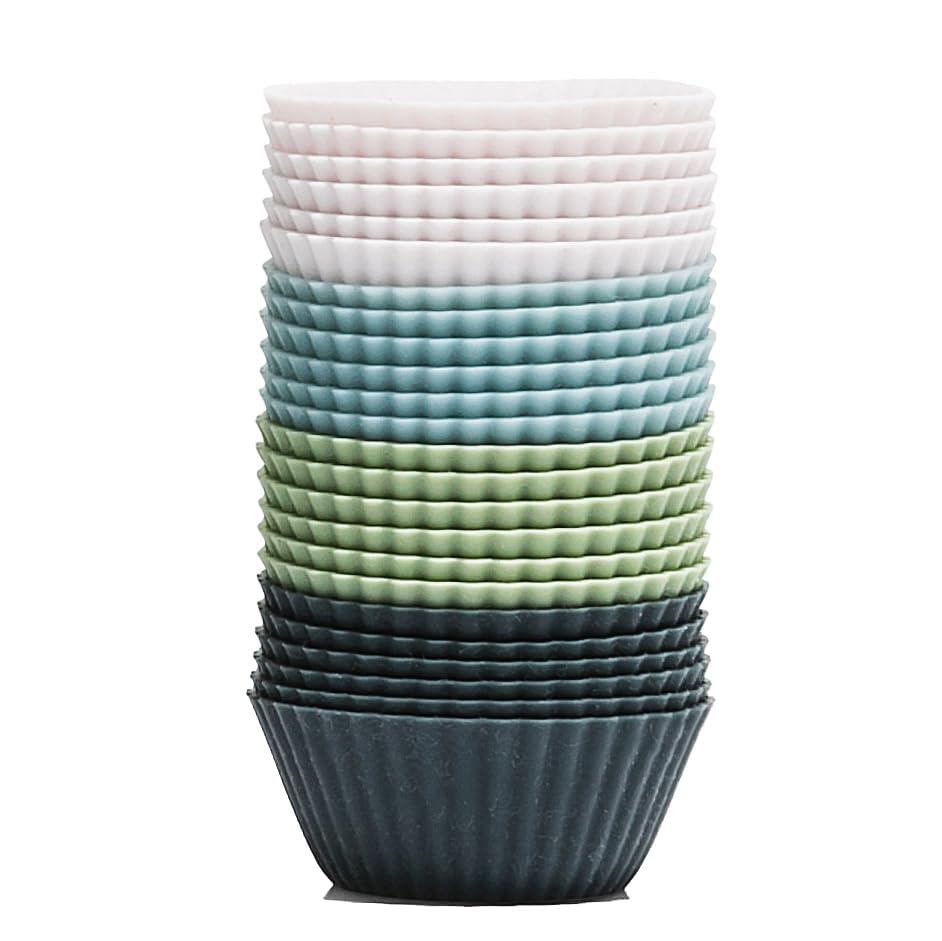 Reusable Mini Silicone Baking Cup (Mini)