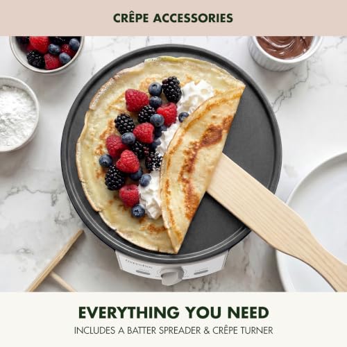 Advanced 12" Crepe Maker (Crepe Maker / Clay)