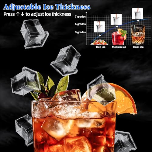 Commercial Ice Maker Machine 200lbs (200LBS/24H-1 / Gourmet Ice Maker)