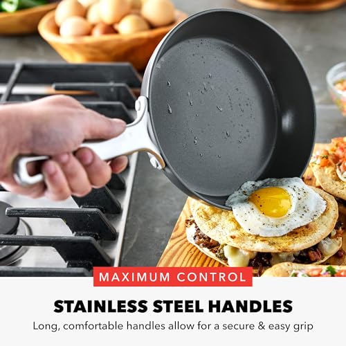x Bobby Flay Hard Anodized Nonstick 10 Piece Cookware Set (10-Piece Cookware Set / Black)