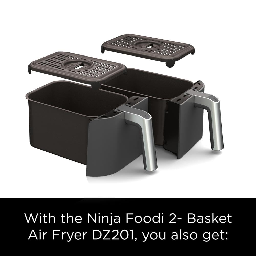 DZ201 Foodi 8 Quart 6 (2 Count, 4QT)