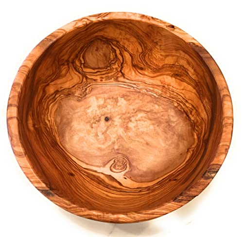 11" Artisan Olive Wood Serving Bowl (Extra Large 11 inch)