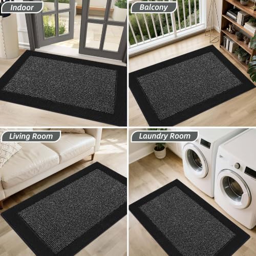 Indoor Door Mat 32" x 48" (Black / 32" X 48" (Rectangular))