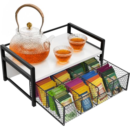 Tea Bag Organizer (White)