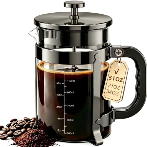 French Press 51oz (Dark Pewter / 51oz)