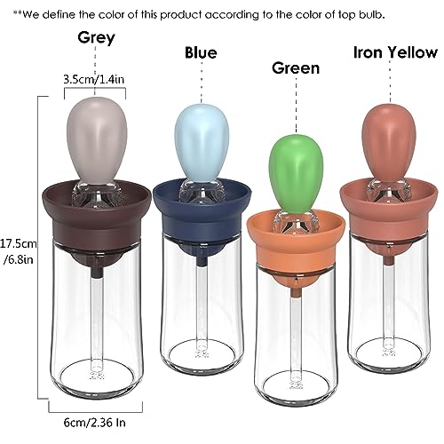 Oil Dispenser with Brush (Blue)