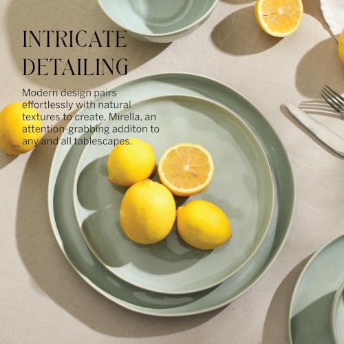 Mirella 24 Piece Dinnerware Set Stoneware (Light Green / 24-Piece - Service for 8)