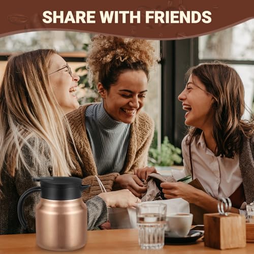 Small Insulated Coffee Carafe (Copper / 27 Ounces)