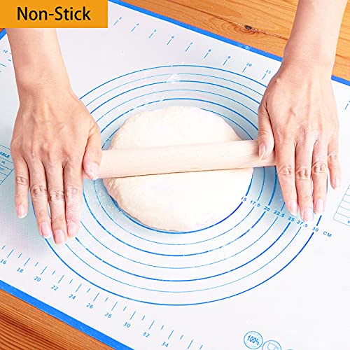 Silicone Baking Mat (Blue / 20"L x 16"W)