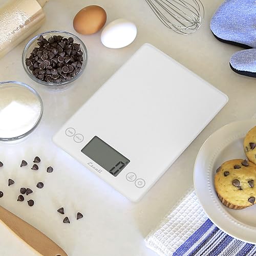 Arti Digital Food Scale (Frost White / 9" x 6.5" x .75")