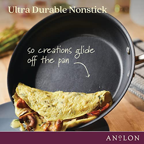 Advanced Home Nonstick Saucepan with Lid (2 Quarts / Moonstone)