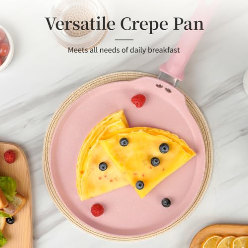 11 Inch Nonstick Crepe Pan (11 Inch / Pink)