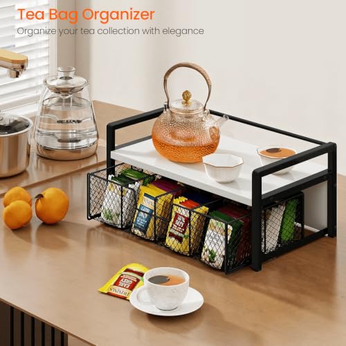 Tea Bag Organizer (White)