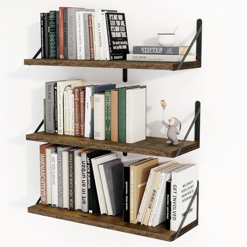 Floating Book Shelves for Wall