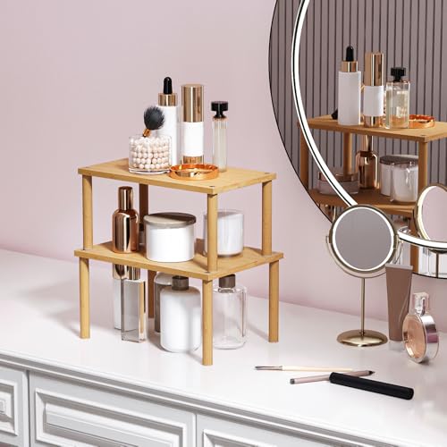 2 Pack Cabinet Organizer Shelf