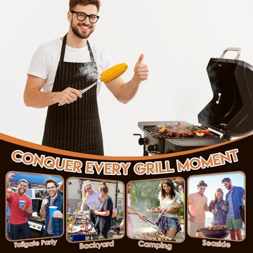 3PCS Grilling Accessories Set (17.9IN)