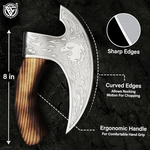 Viking Pizza Cutter Axe (ELX35)