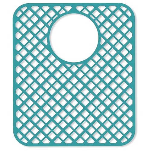 2 Pack Silicone Sink Protectors for Kitchen Sink (Green)