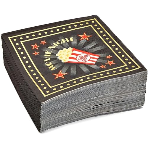 Movie Night Napkins (50 Pack)