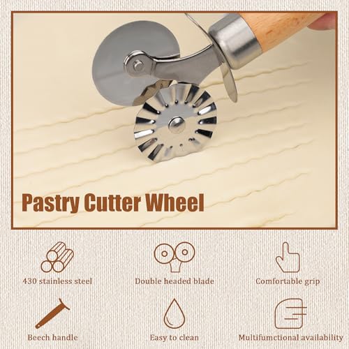 Double Wheel Pastry Cutter