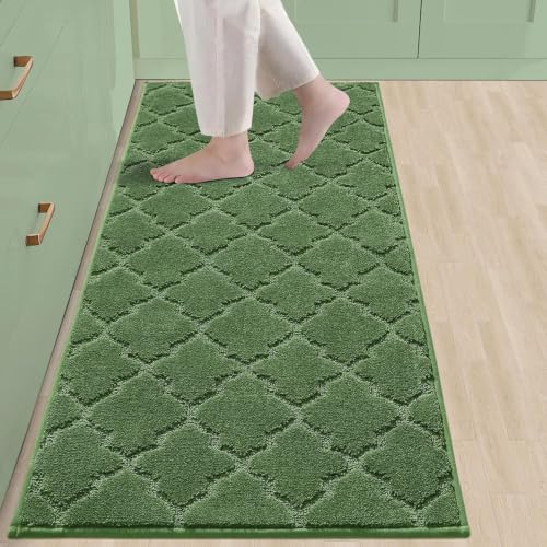 Kitchen Rugs Non Slip Washable 24"x60" (14.4 Sq Ft)