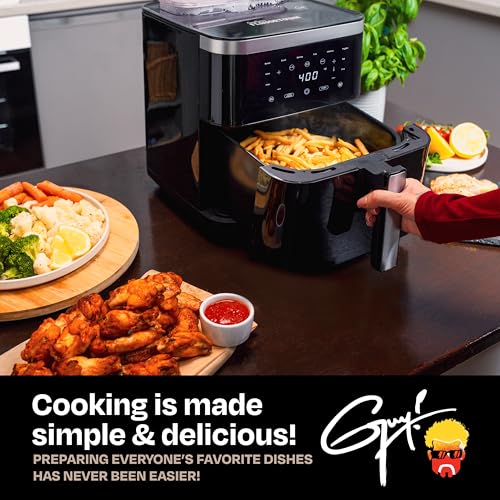 6.5 Quart Steam Air Fryer with Moisture Lock Technology