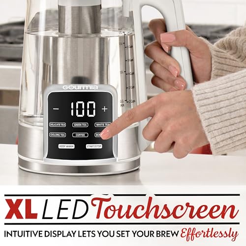 Electric Glass Kettle (White)