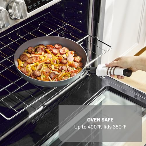 Ultimate Hard Anodized Nonstick Cookware Set (13 Piece)