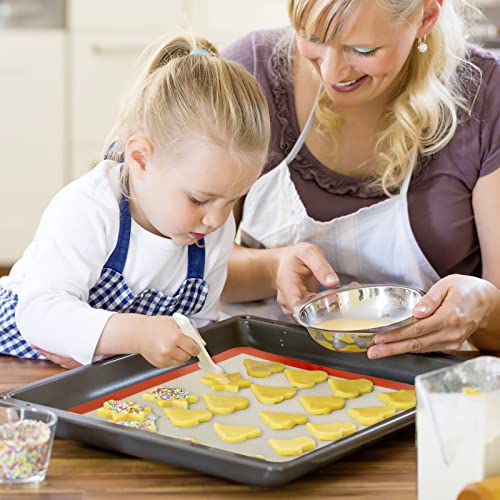 12x12 Square Silicone Baking Mats for XL Air Fryer (Bright Orange / 11.8"L x 11.8"W)