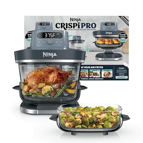 Crispi Pro Glass Air Fryer (Cyberspace)
