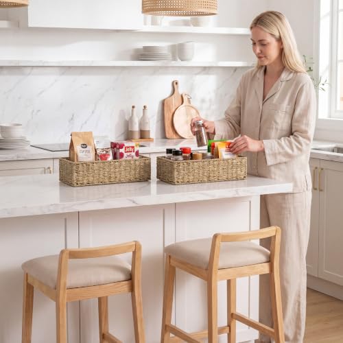 Toilet Paper Basket (Natural(Seagrass) / 15 ¾"L x 6 ½"W x 4 ¼"H)