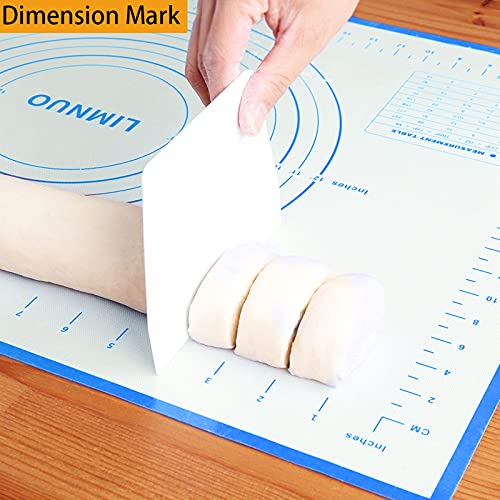 Silicone Baking Mat (Blue / 20"L x 16"W)