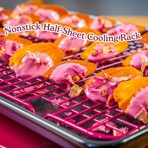 Non Stick Wire Cooling Rack (Big Chill (16.9" x 11.4") / Blueberry)