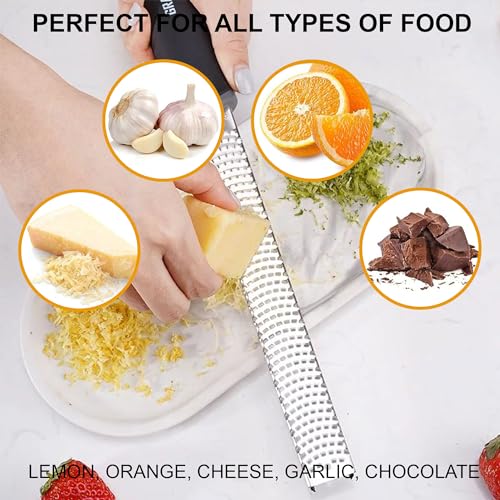 Premium Kitchen Lemon and Parmesan Cheese Zester
