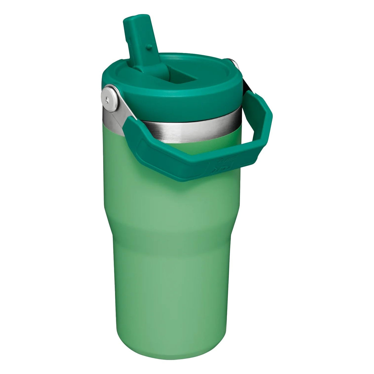 IceFlow Flip Straw Tumbler with Handle 20 oz (Jade / 20 Ounces)