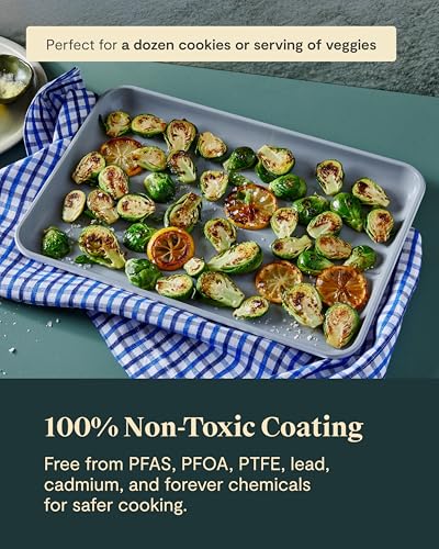 Non Stick Ceramic Medium Baking Sheet Duo (2 Count)