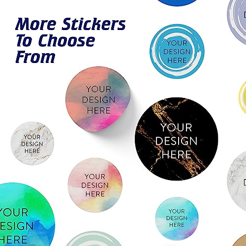 100 Custom Vinyl Stickers (100 Count)