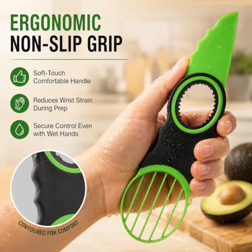 3-in-1 Avocado Slicer Tool