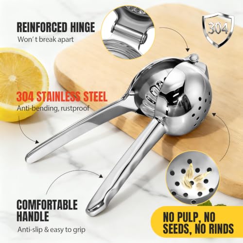 Heavy Duty Stainless Steel Lemon Squeezer