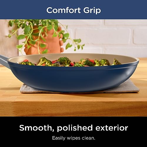 Ceramic Cookware Set (11-piece / Navy Blue)