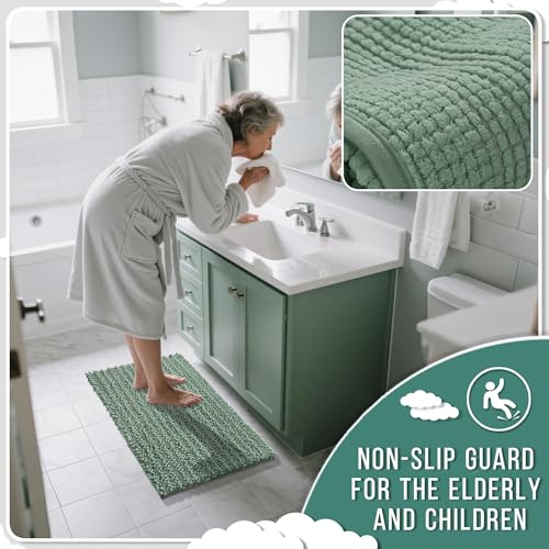 Bathroom Runner Rug 55x24 Inch