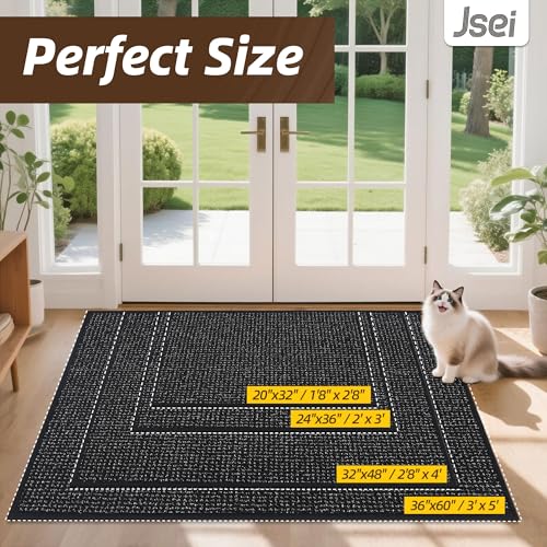 Dirt Trapper Door Mat 32" x 48" (Black / 32'' X 48'')