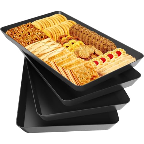4 pcs Serving Tray for Entertaining (4 Count)