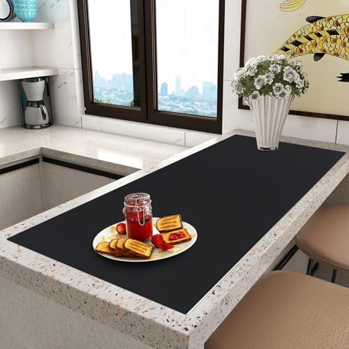 Extra Large Silicone Mat (78.7"L x 28"W / Black)