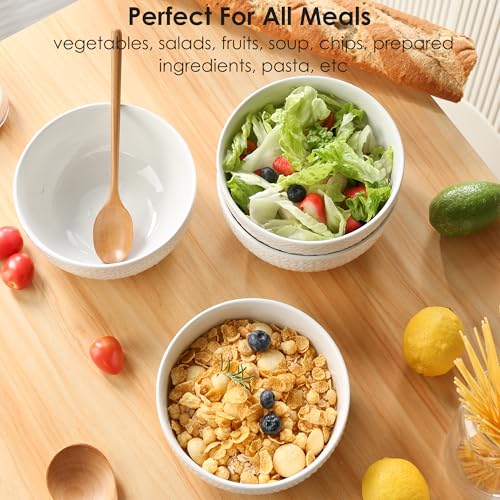 40 OZ Large Cereal Bowls Set of 4