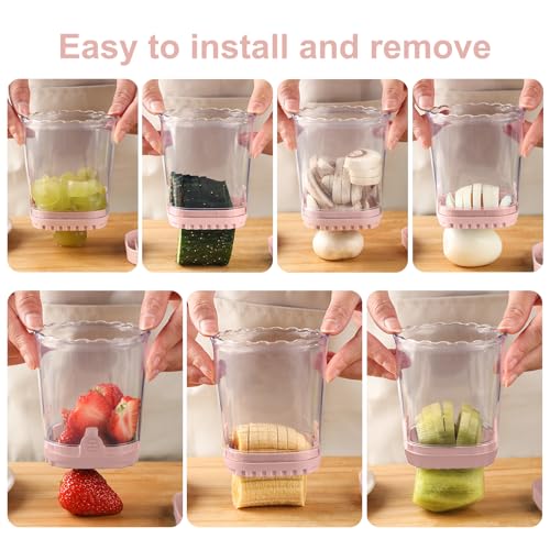 Fruit Slicer Cup (Pink)