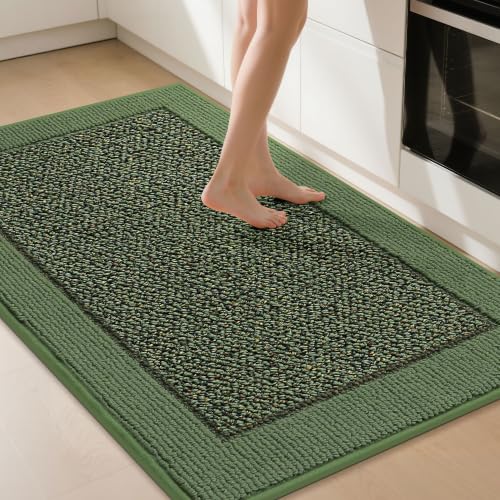 Kitchen Rugs 32"x48" (Green / 32" X 48" (Rectangular))